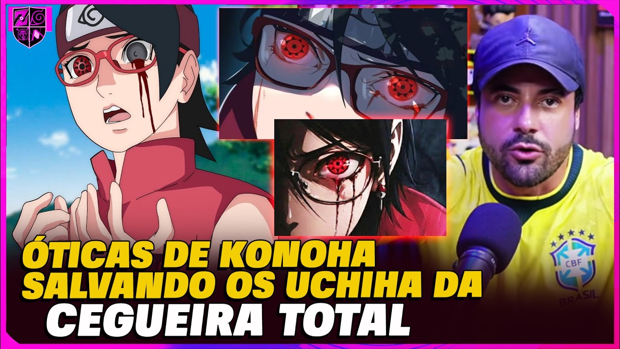 O ÓCULOS RESOLVEU TUDO! TÁ CERTO ISSO? - Cura da Sarada Uchiha - BORUTO TBV 35 - FRED ANIMES