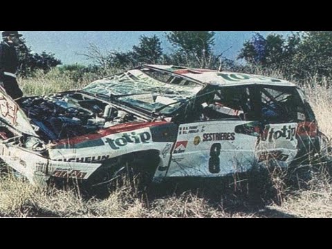 Alessandro Fiorio's accident at the 1989 Monte Carlo Rally