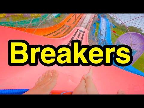 Breakers Water Coaster POV - Raging Waters Sydney Prospect, Australia