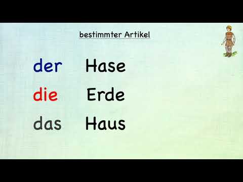Wortartenmärchen - der bestimmte Artikel