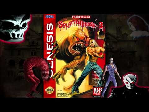 Splatterhouse 3 -10- Boreworm Boss Embryo Boss (SEGA GEN/MD) - OST