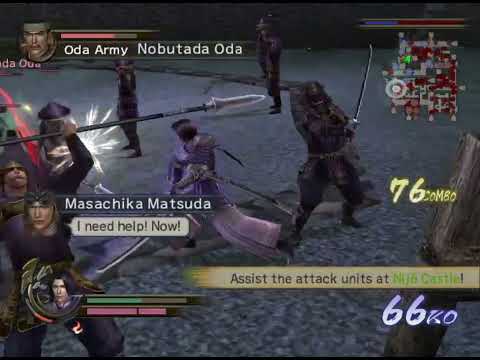SAMURAI WARRIORS 2 mitsuhide akechi stage 4 story mode