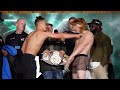 JARVIS SHOVES BDAVE AS THEY FACE OFF FOR THE FINAL TIME BEFORE MISFITS 011 CLASH - FULL WEIGH IN
