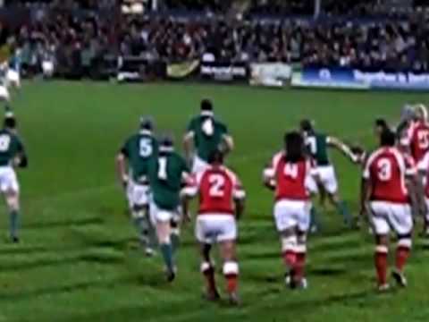Ireland A v Tonga - Darren Cave Try