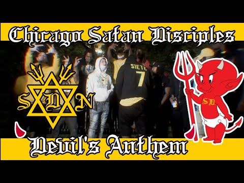 😈 Chicago Satan Disciples 🔱- Devils Anthem [Folks Nation SDN] Latino Gang Drill | Diablos