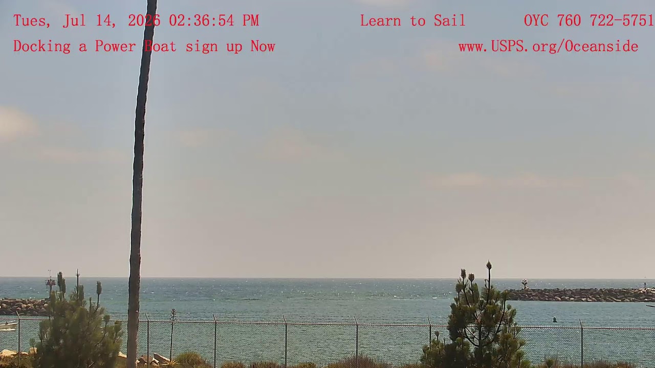 Live webcam view of Oceanside Harbor View