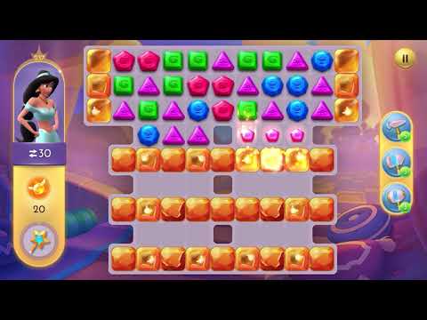 Disney Princess Majestic Quest Level 237 NO BOOSTERS - A S GAMING ✔