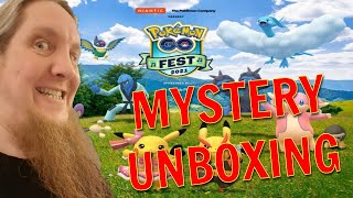 Mystery unboxing at Pokemon GO Fest 2021