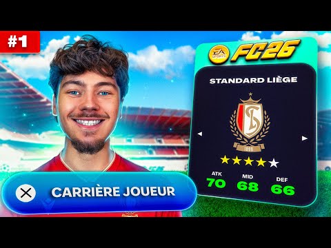 I WANT TO BECOME THE FIRST BELGIAN BALLON D'OR WINNER! 🌟🇧🇪 | FC26 PLAYER CAREER #1