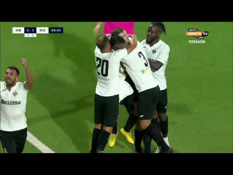 UEFA Conference League. J. Degabriele goal (Hibernians 1:1 FC Riga)