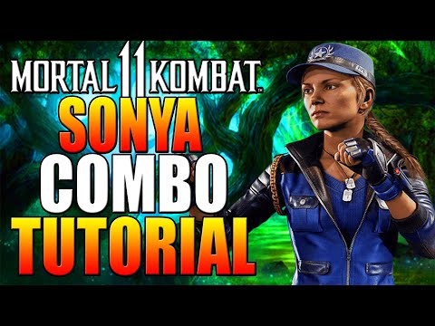 Mortal Kombat 11 Sonya Combos - Mortal Kombat 11 Sonya Combo Tutorial Daryus P