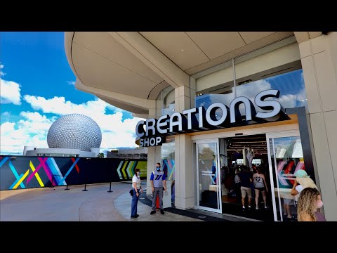 NEW Creations Shop & Club Cool at EPCOT Now Open - Filmed in 4K | Walt Disney World Florida 2021