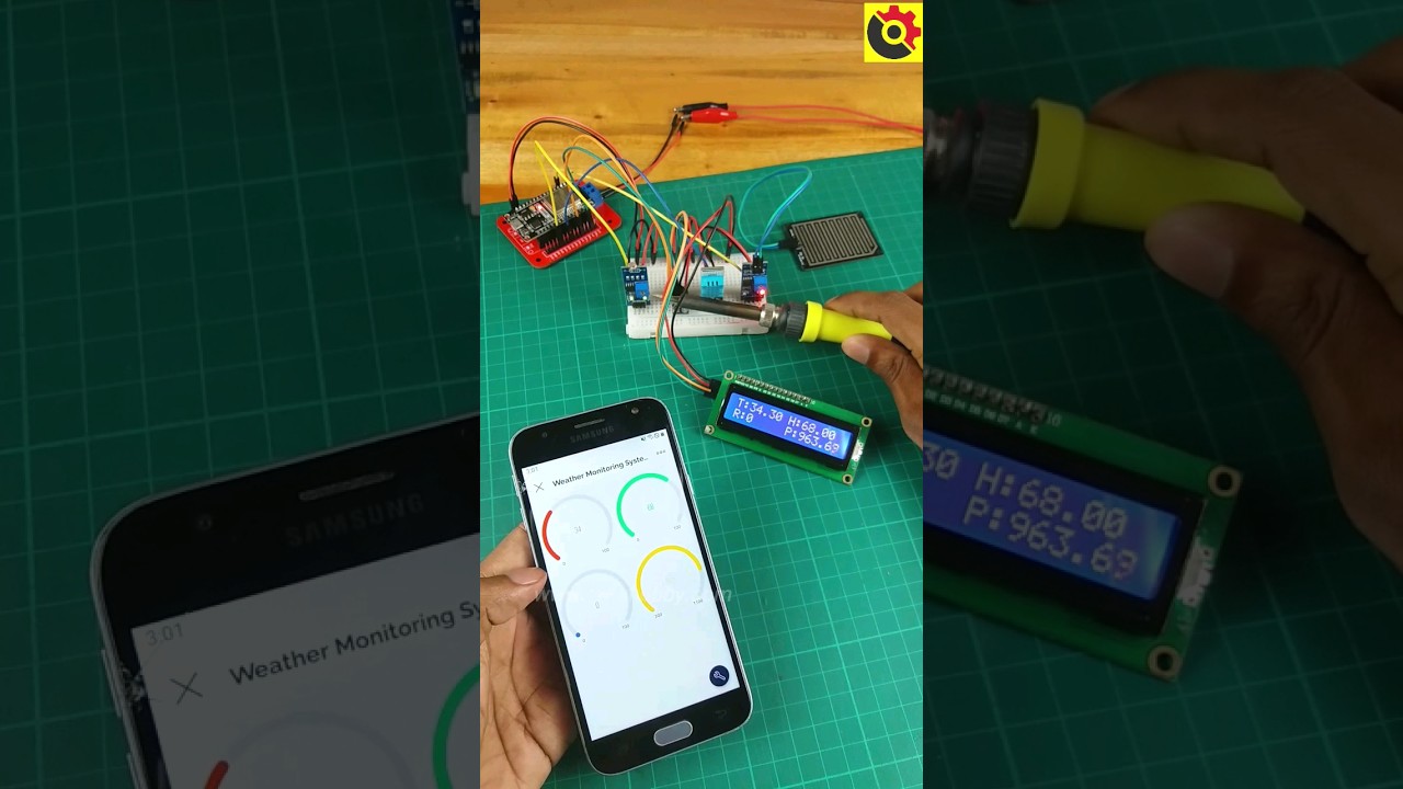 👉DHT11 Temperature and Humidity Sensor with ESP32 board and Blynk #sritu_hobby #esp32project #iot