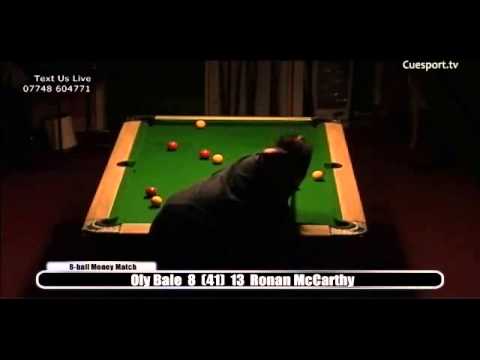 £26,100 8 Ball Money Match   Oly Bale v Ronan McCarthy   6 of 8