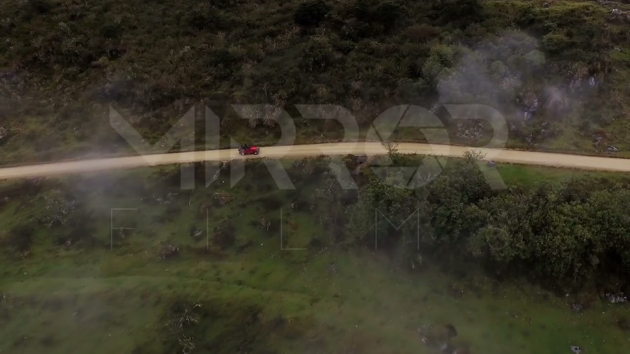 Carretera en la montaña Páramo P3