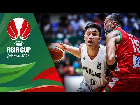 New Zealand v Lebanon - Best scenes in Slow Motion - FIBA Asia Cup 2017