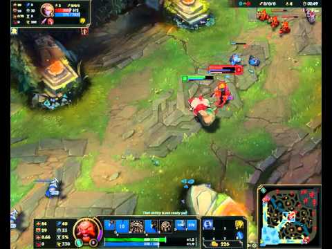 League of Legends - Gragas Flash Trick