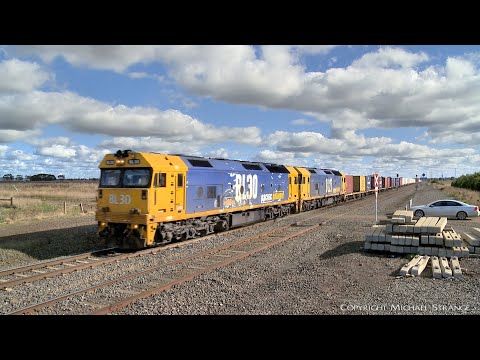 7902V Pacific National Mildura To Melbourne Container Train (27/5/2022) - PoathTV Australian Railway