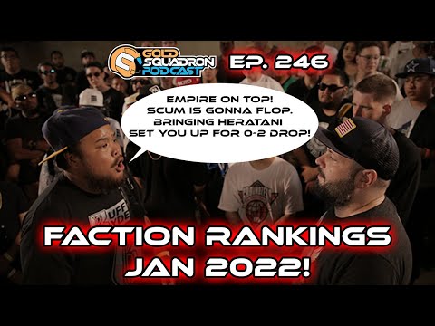 Ep. 246 Faction Rankings going into LVO - Live Podcast Recording