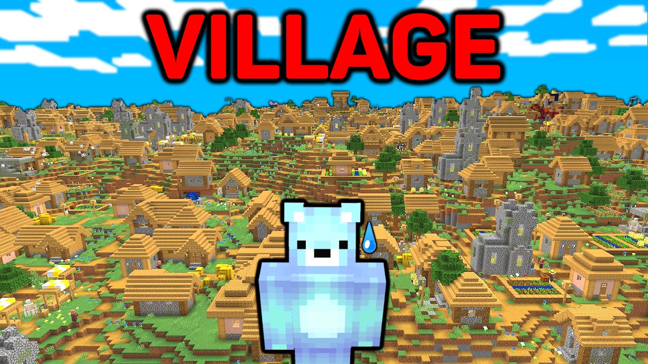 Minecraft, But it's Only STRUCTURES...