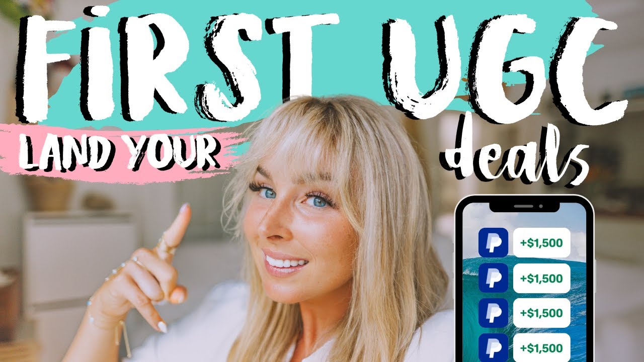 How I Landed My First UGC Brand Deals (And How You Can Too!) | UGC Tips for Beginners