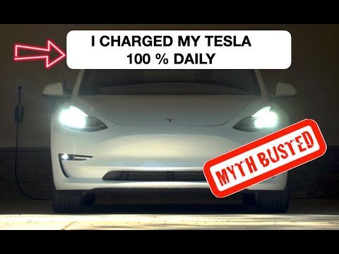 Charge Tesla Model 3 LFP to 100% Daily? ✅ Here’s Why!