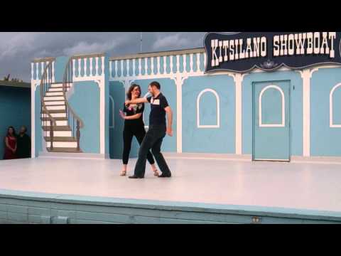 Ceroc at the Showboat 2015 Nick and Amanda Freestyle