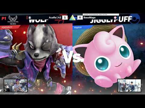 Ascension VII SSBU Top 64 Losers Top 12 - AcaRa|AZ (Wolf) vs BassMage (Jigglypuff)
