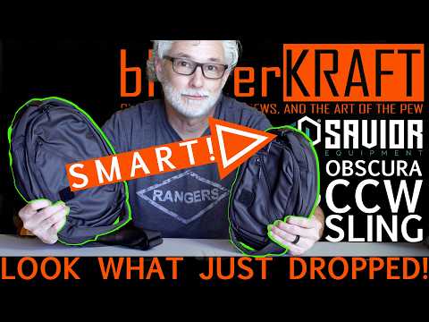 Savior Obscura CCW Sling Bags Just Dropped — Quick 3L vs 5L Preview