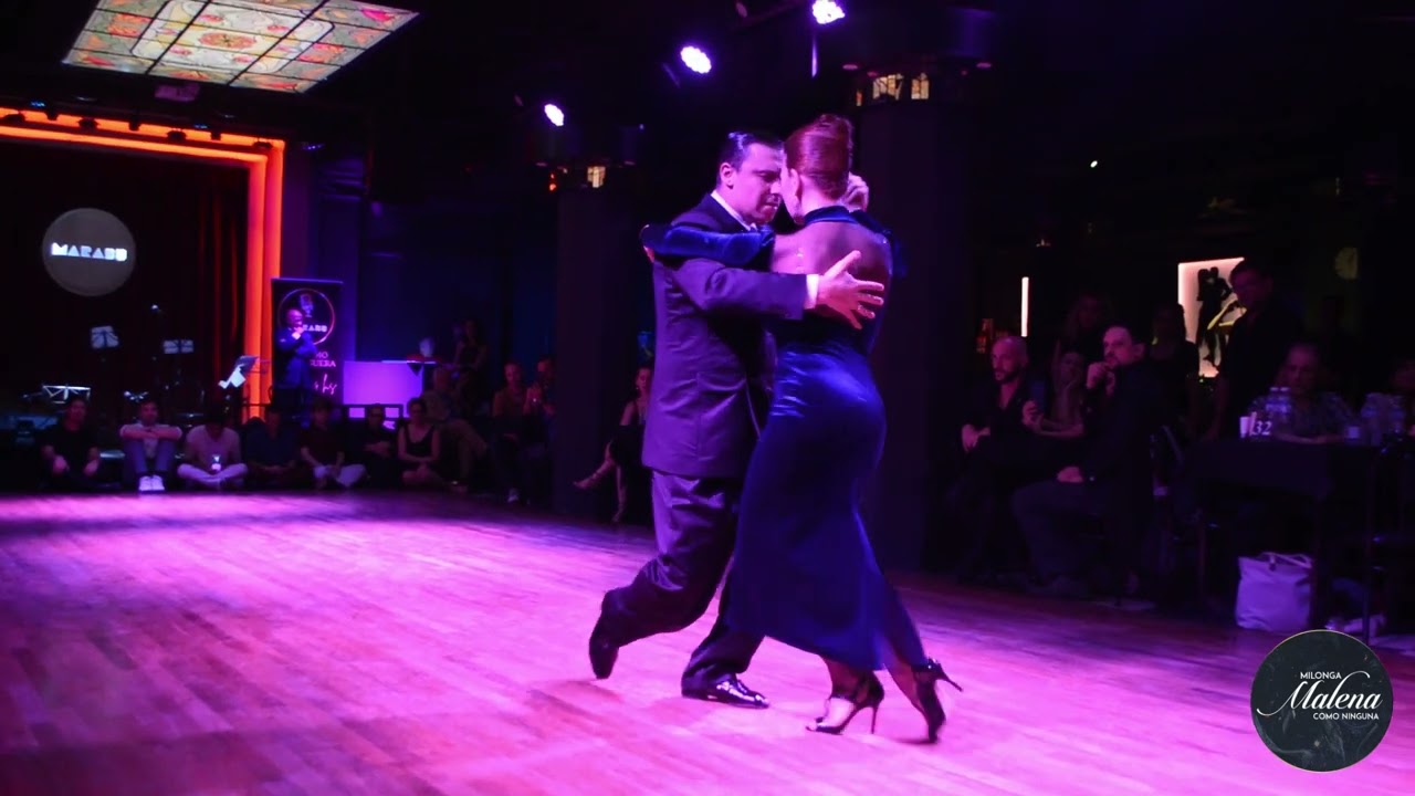 Sergey Kurkatov & Kseniya Rubina en Milonga Malena "COMO NINGUNA!! 3/3