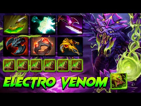 Venomancer Electro Carry - Dota 2 Pro Gameplay [Watch & Learn]