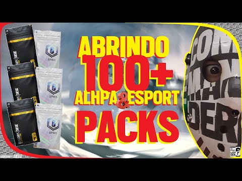 ABRINDO 100+ ALPHA PACKS - Alpha Packs R6 Alpha Packs Rainbow Six Esports Packs R6 Esports Packs