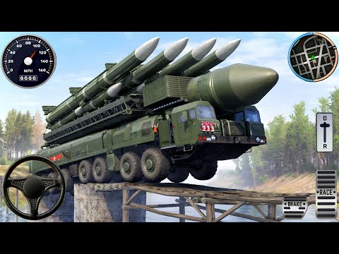 Army Truck Driving Cargo Games - US Offroad Army Truck Driving 3D 2025 - Andriod Gameplay
