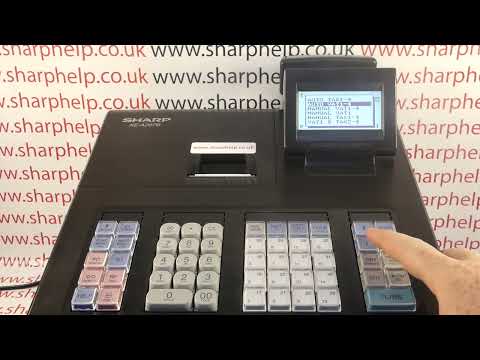 Sharp Xe A207 Manual