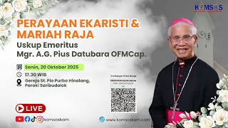 Download lagu Penyambutan Jenazah Uskup Emeritus A.G.Pius Datubara OFMCap. mp3