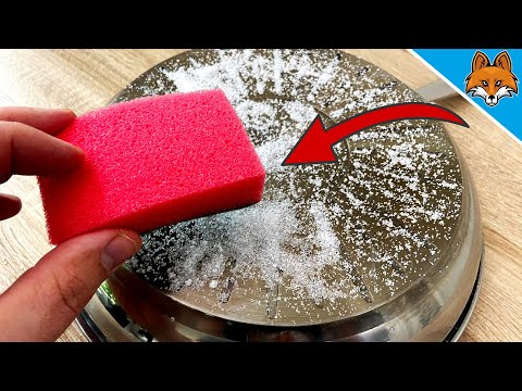 Verteile DAS auf Töpfen und Pfannen für ein UNGLAUBLICHES Ergebnis  💥(Klappt immer) 🤯