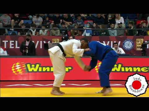 Judo Mens - Lucas Otmane vs. Odbayar Ganbaatar - U73 Grand Slam Tel Aviv 2022