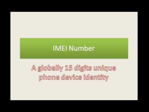 IMEI Number - check imei number in 3G and 4G