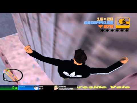 megajumping underneath the staunton lift bridge