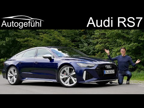 New Audi RS7 Sportback FULL REVIEW 600 hp GT with Autobahn driving 2020 - Autogefühl