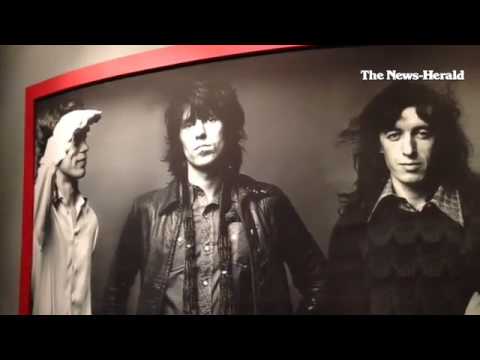 #RollingStones 50 Years of Satisfaction exhibit at Rock Hall in Cleveland.