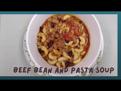 Easy Instapot Pasta Fagioli Soup