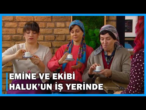 Emine ve Ekibi, Haluk'un İş yerini Bastı! - Çocuklar Duymasın 23.Bölüm