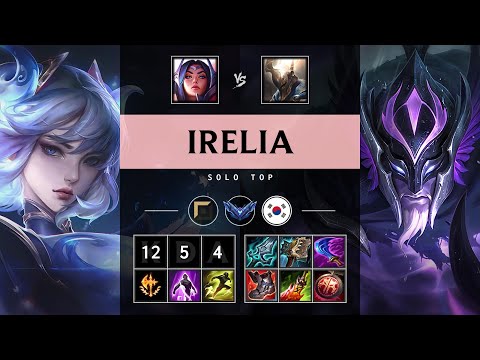 Irelia Top vs Pantheon - KR Diamond Patch 25.S1.2