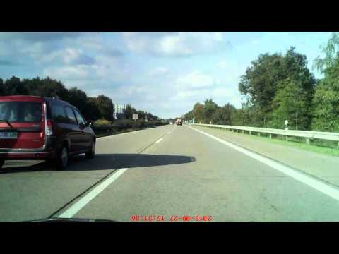 Autobahn 29 Oldenburg Richtung Wilhelmshaven (vom Kreuz Oldenburg-Ost nach Oldenburg-Ohmstede)