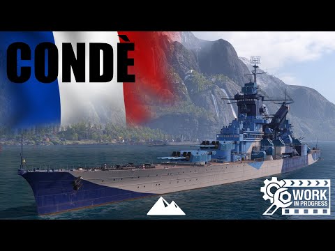 CONDÉ Gefecht, SUPERSCHIFF zu SUPER! OP Alarm! - World of Warships | [Info] [Deutsch] [60fps]