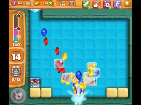 Diamond Digger Saga Level 850 (no boosters or extra moves)