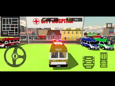 911 Police Emergency Ambulance Driving Duty   Police Challenging Rescue Missions  Gaming Momin 24