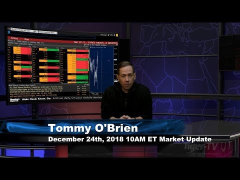 December 24th 10AM ET Market Update with Tommy O'Brien on TFNN
