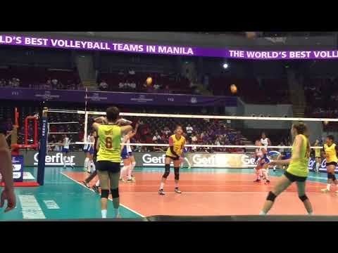 PSL-F2 Logistics Mnl vs. REXONA-Sesc Rio | FIVB | Women's Club World Championship | OCT 18 2016